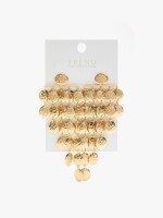 Pendientes Largos Con Degradé dorado