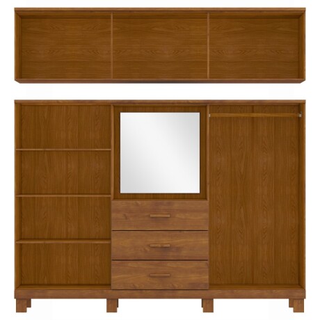 Ropero 10 Puertas Línea Cobre S/aplique U