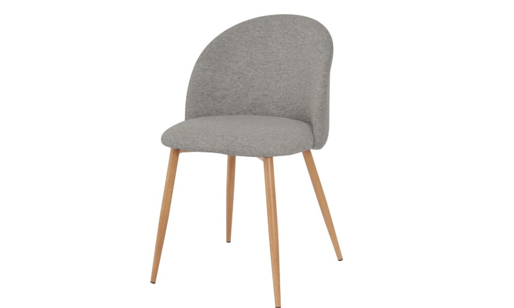 Silla MAYTE en Tela Gris Melange
