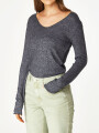 Sweater Zaina Gris Melange Medio