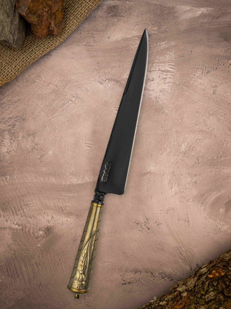 Cuchillo forjado, Cabo Alpaca Cuchillo forjado, Cabo Alpaca