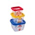 Set x3 tupper diseños paw patrol