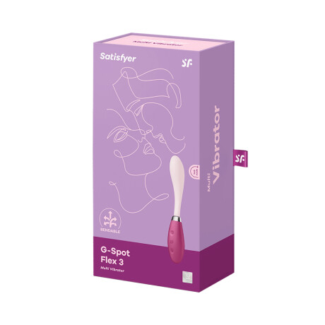 Satisfyer G-Spot Flex 3 Multi Vibrador Rojo