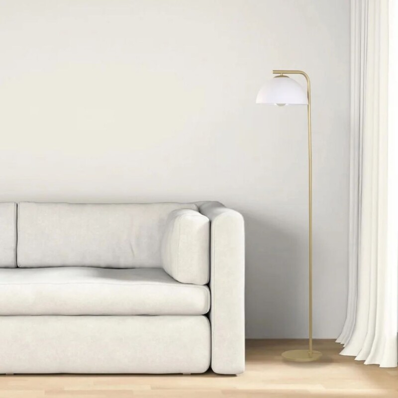Lámpara de Pie Filipe Dorada 1 Luz E27 Lámpara de Pie Filipe Dorada 1 Luz E27