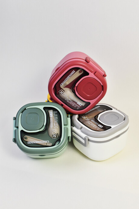 Vianda con accesorios Blanco