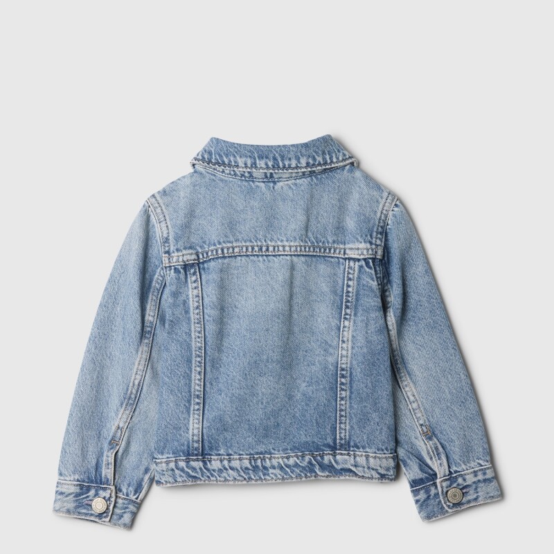 NEW LT DNM JKT STONE WASH LIGHT