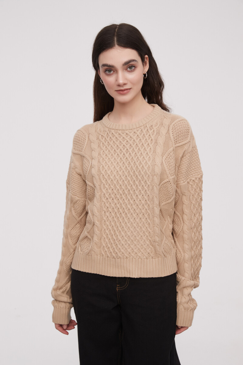 Sweater Heltun - Beige 