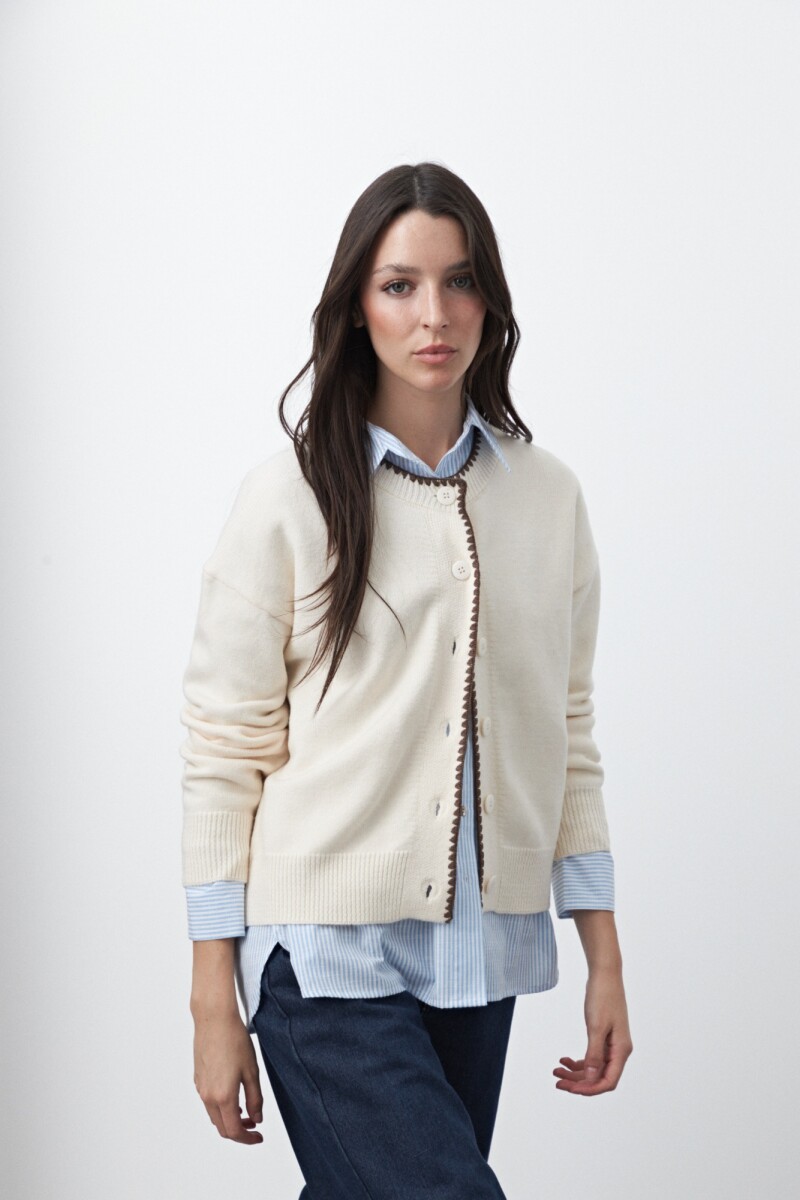 CARDIGAN TELMA Crudo