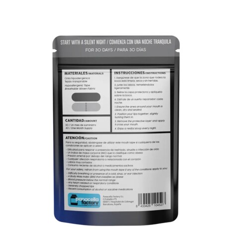 Paquete 30 Cintas Bucales Gudslip Paquete 30 Cintas Bucales Gudslip