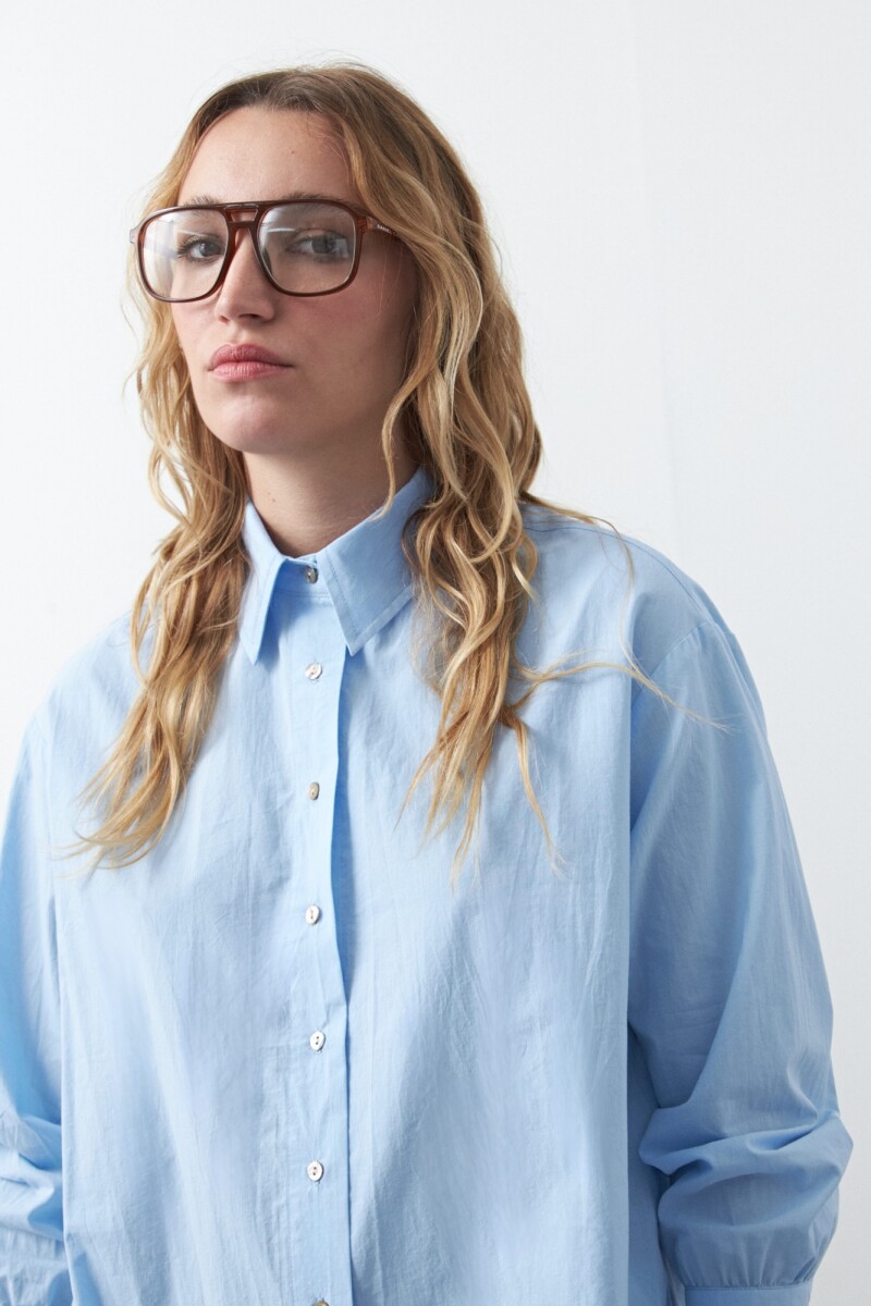 CAMISA DANAE Celeste