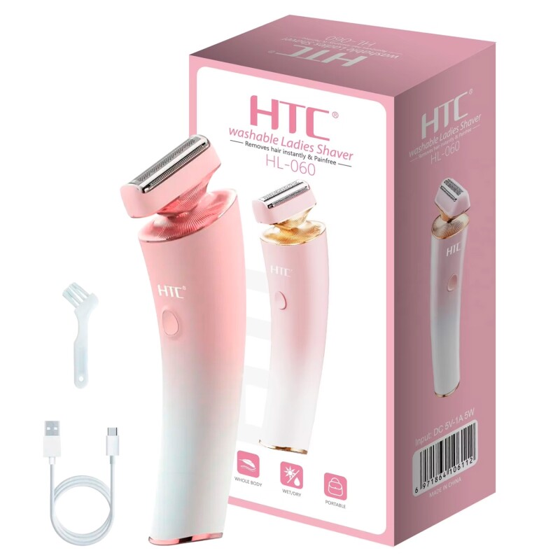 Depiladora Femenina Inalámbrica HTC HL-060 Depiladora Femenina Inalámbrica HTC HL-060