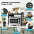 Estante Organizador Microondas Con Largo Y Ancho Ajustable Estante Organizador Microondas Con Largo Y Ancho Ajustable