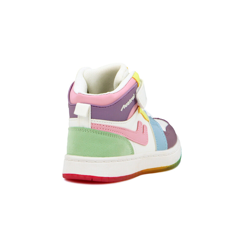 Bota de Niño/a Austral Raptor A Acordonada con Velcro Multicolor-Lila