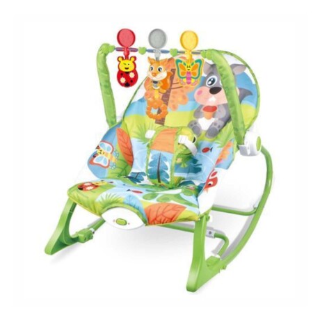 Silla con vibración verde VERDE