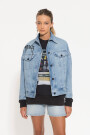 CAMPERA CHERRY DENIM Celeste