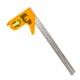 DINGQI ESCUADRA COMBINADA DE ALUMINIO C/REGLA NIVEL 0-30 CMS Dingqi Escuadra Combinada De Aluminio C/regla Nivel 0-30 Cms