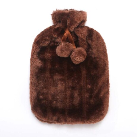 Bolsa de agua caliente peluche Color marrón