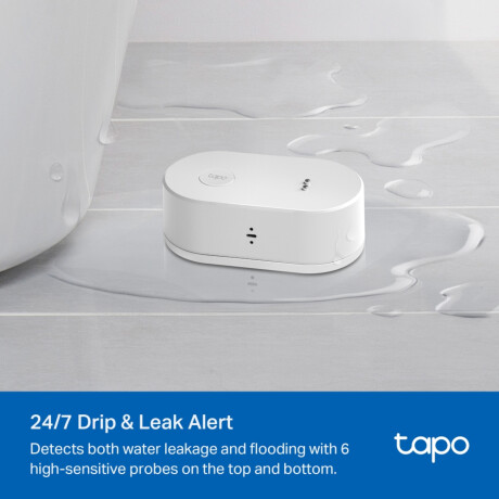 Tp-link - Sensor Inteligente de Fuga de Agua Tapo T300. Alertas. IP67. Color Blanco. 001