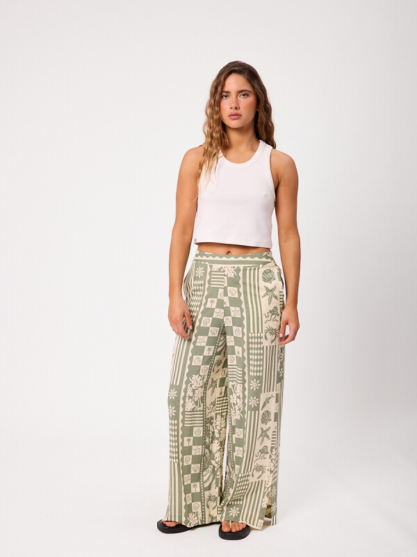 PANTALON HITRA RUSTY Verde