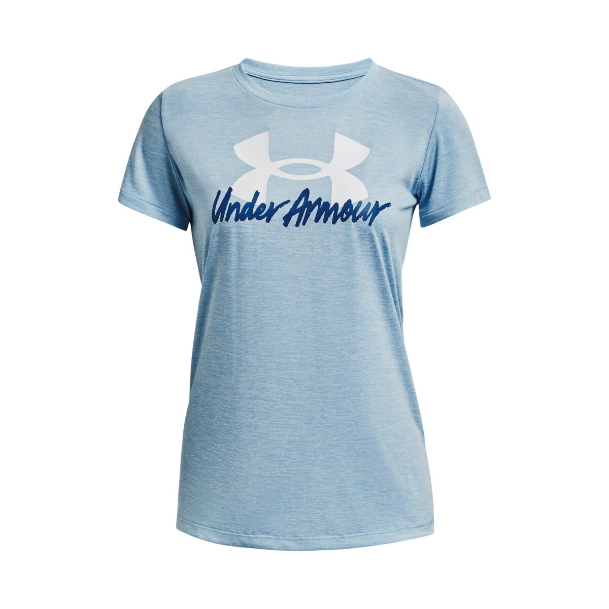 Remera Under Armour Tech Twst Graphic Ss - AZUL 