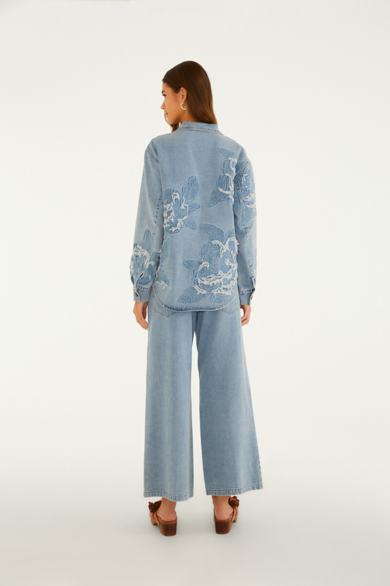 PANTALON DENIM Azul