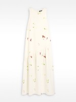 Vestido Midi Estampado multicolor