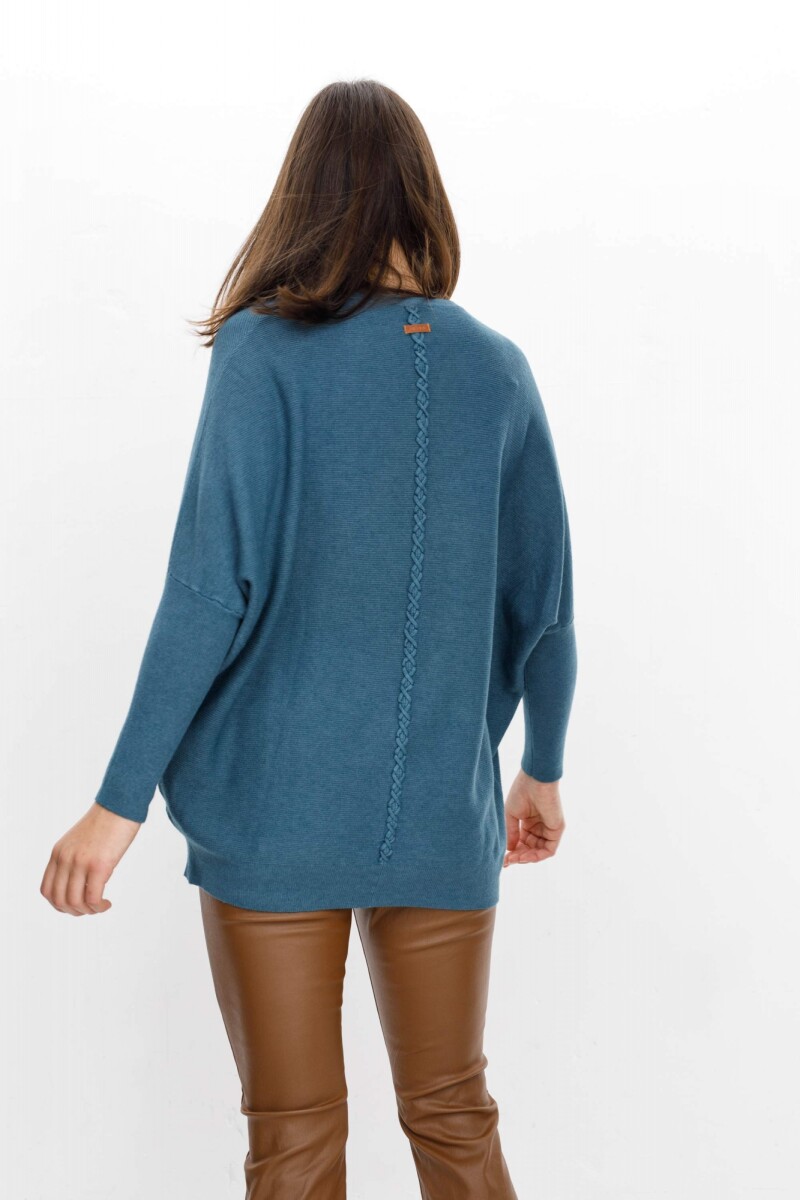 Sweater Narcizo Azul Piedra