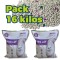 ARENA SANITARIA AGLOMERANTE CHARM CAT PREMIUM BAJO POLVO SIN OLORES PACK 16 KILOS LAVANDA