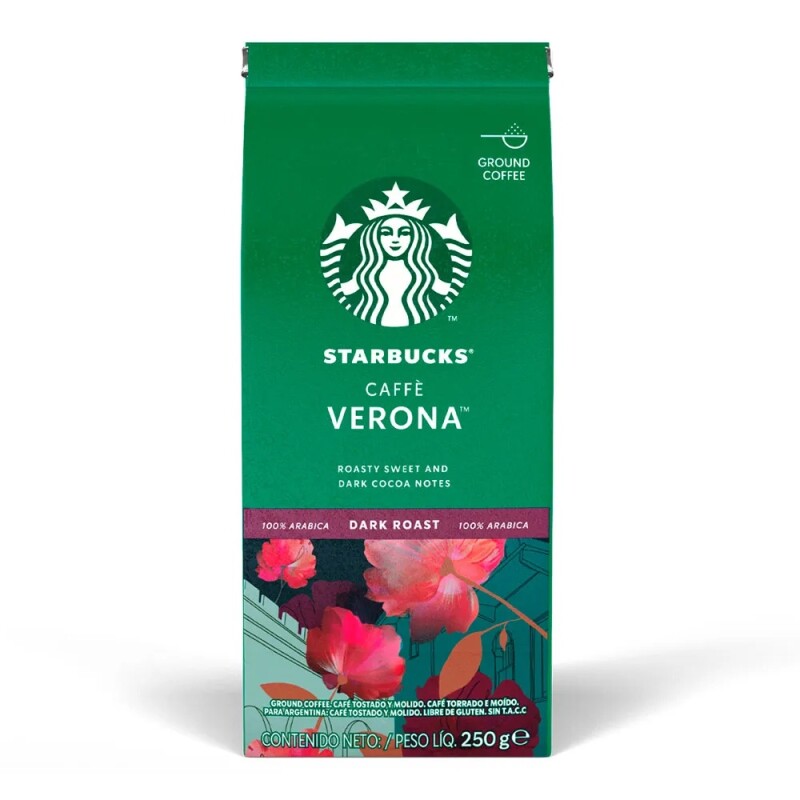 CAFÉ STARBUCKS VERONA 250G Café Starbucks Verona 250g