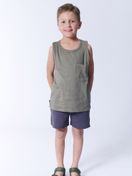 Short Deportivo Liviano Gris