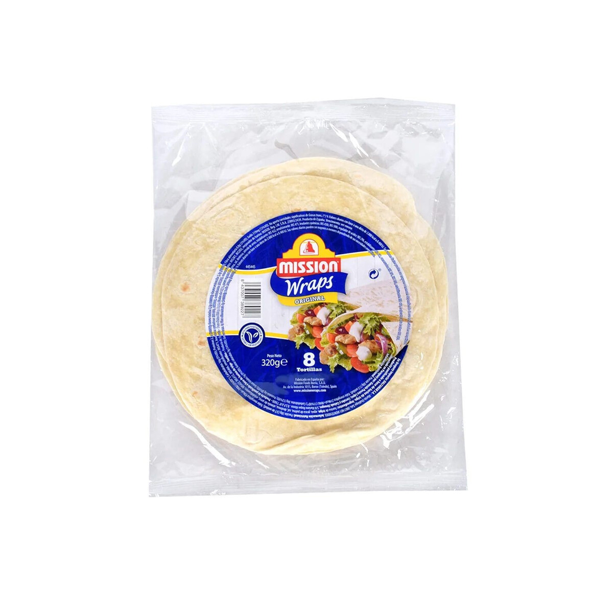 Tortilla De Trigo Mission 320g 
