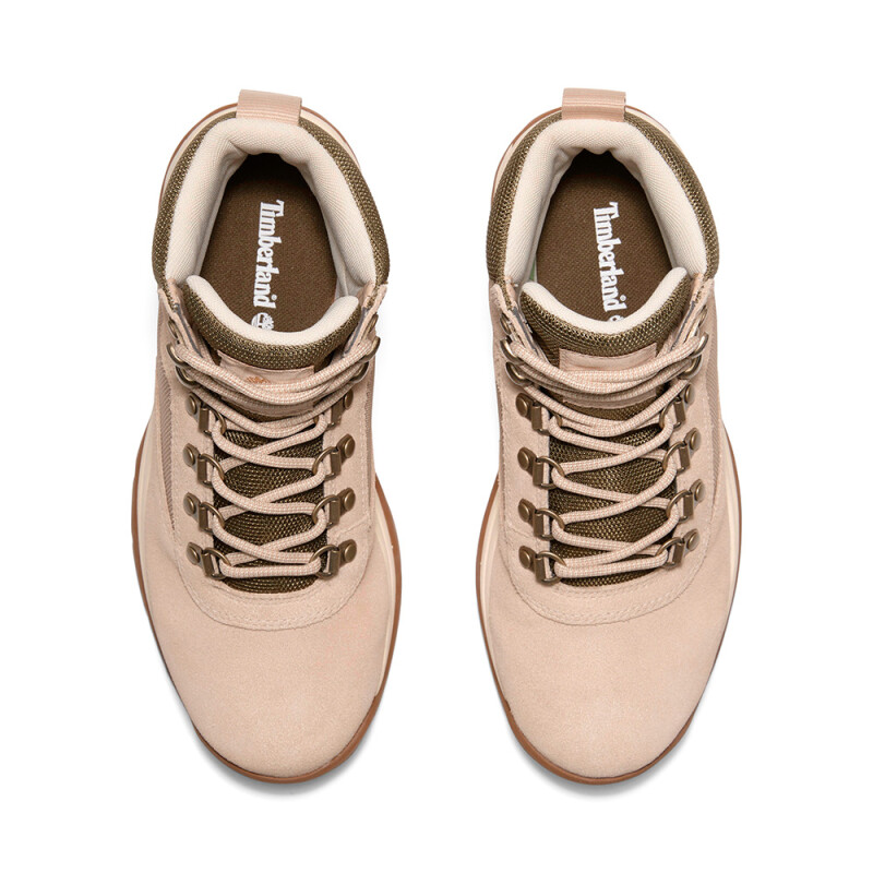 Botas White Ledge Mid Waterproof Mujer Light Beige Suede