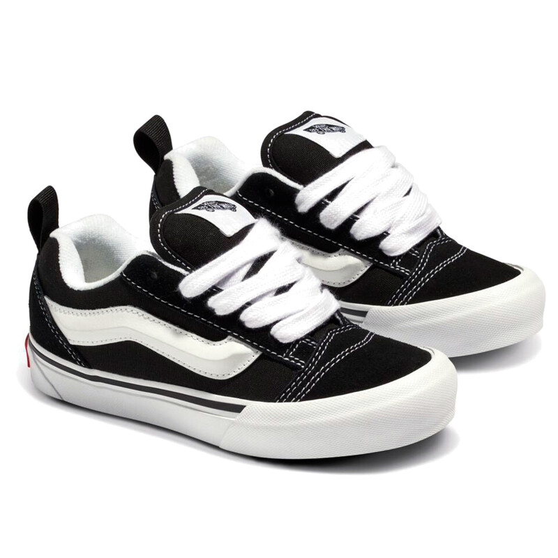 Championes Vans Knu Skool de Niños - VN000CYU6BT1 Negro-blanco