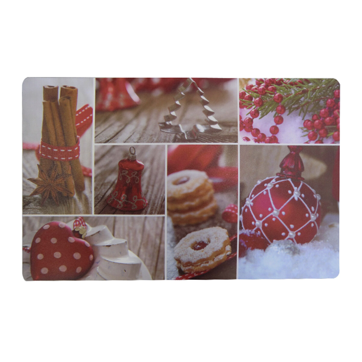 Individual Rectangular Varios Diseños 47 x 27 cm - Navidad2 