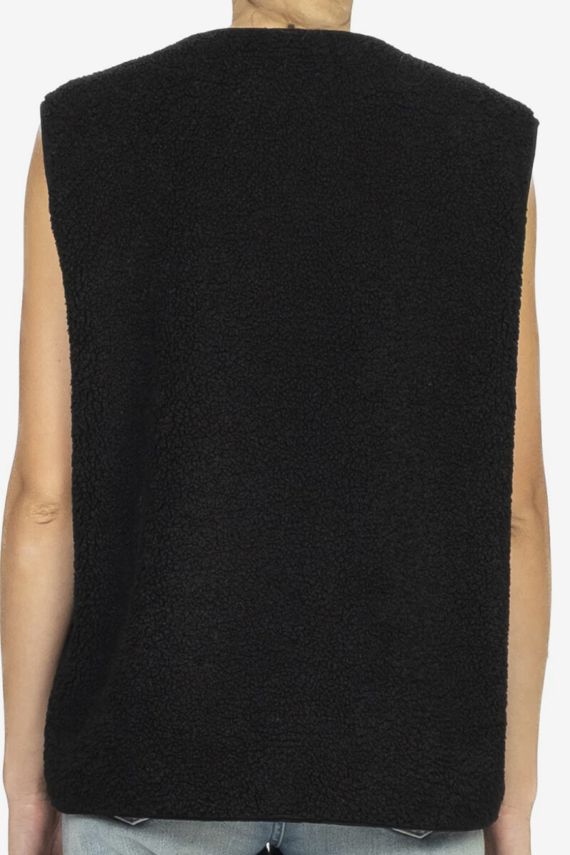 CHALECO ABRIGO Negro