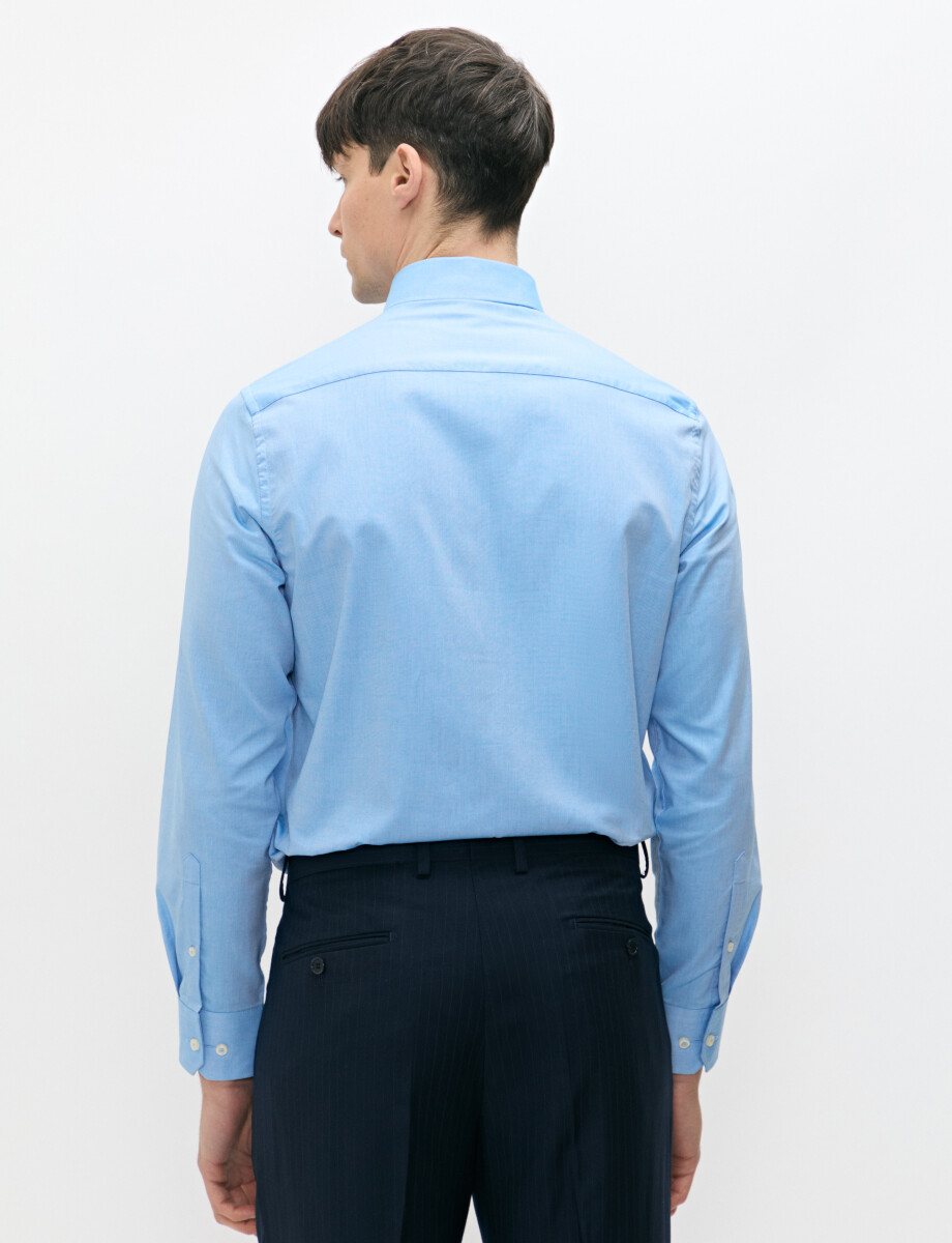 012652 CAMISA HARRINGTON SELECT Celeste Oscuro
