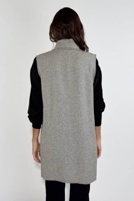 CHALECO MERINA Gris