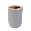 BASURERO PLAST GRIS/BAMBU 20X26CM Unica
