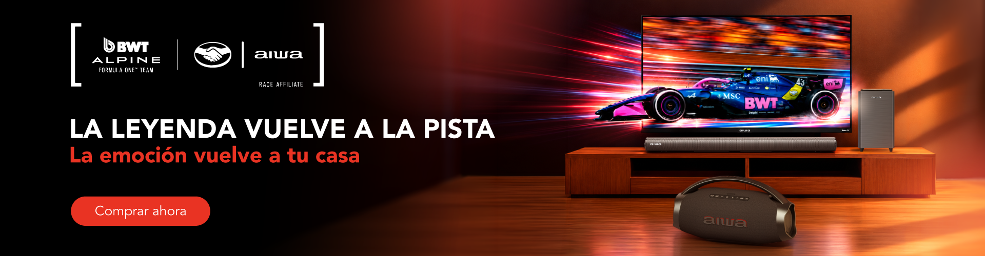 AIWA - La leyenda vuelve a la pista