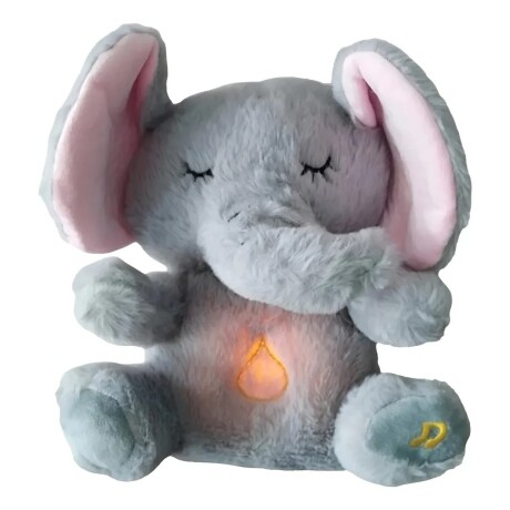 Peluche Elefante con Respiración y Sonido 30CM 001