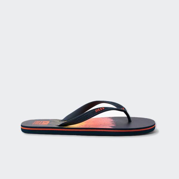 Ojotas Reef Seaside Prints Azul