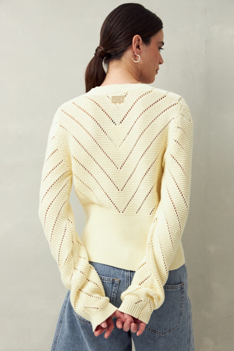 SWEATER ELINA Manteca