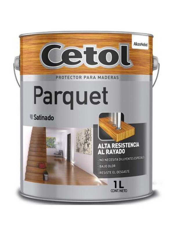 CETOL PARQUET PLASTIFICANTE SATINADO - 1 LT. N/A