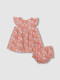 Conjunto Vestido Flor India Gris