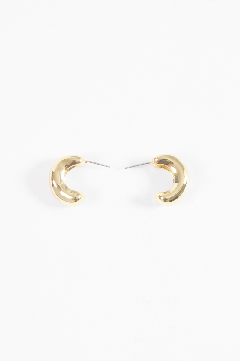 Aros pequeños dorado