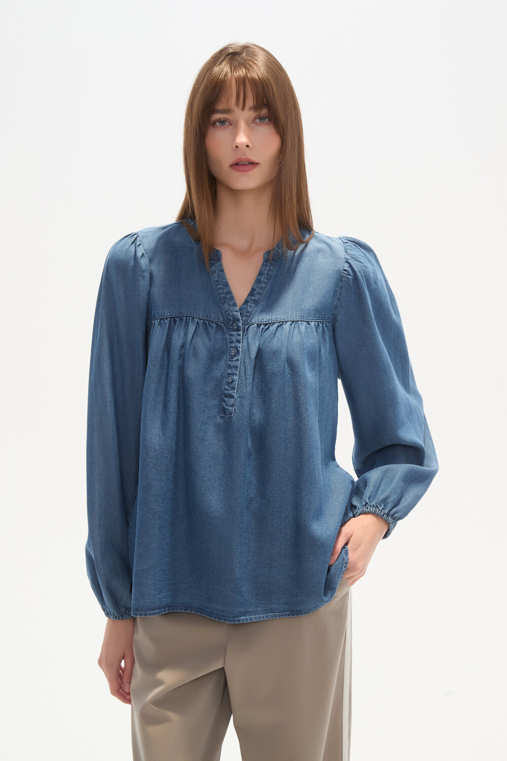 Blusa Mertan Azul