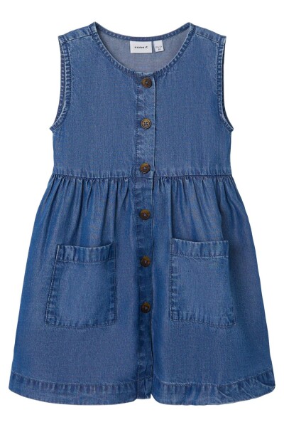 Vestido Baseesee Medium Blue Denim