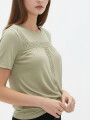 Remera Lomilla Verde Grisaceo