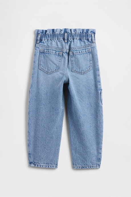 Jean Horseshoe Toddler Niña Medium Wash