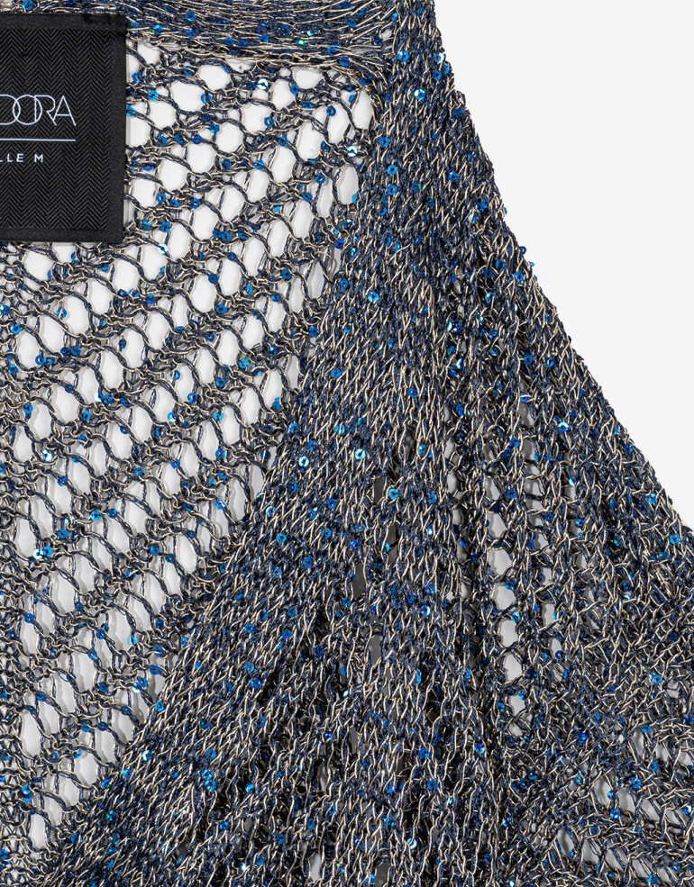 Kimonos Kimono De Noche Tejido - Negro